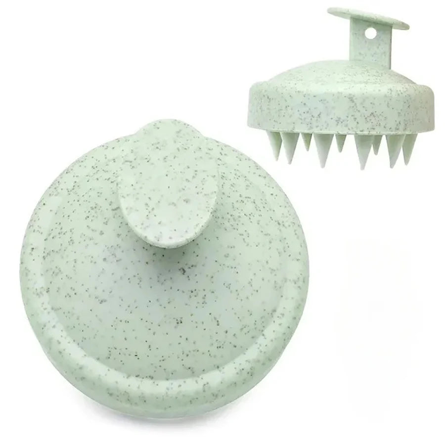 fachgo | Bath Brush Head Massage Shampoo Maintenance Cleansing Scalp Anti-Itching Shampoo Brush Silicone Shampoo Brush Bath Brush