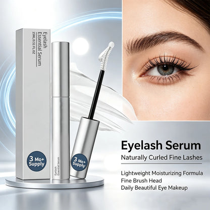 Eyelash Essential Serum 15ml Nourishing Lash Care Liquid for Natural Curl Thicker Fuller Longer Eyelashes Lash Care Products