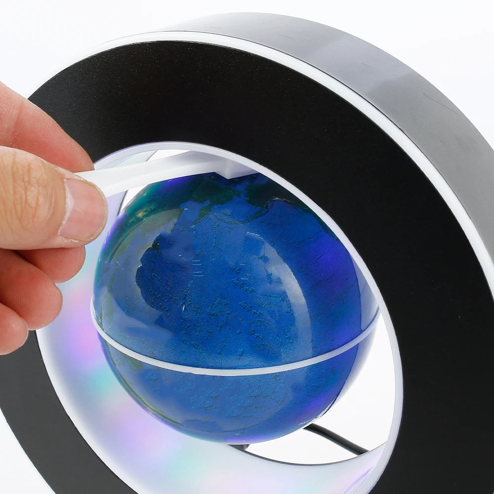 Rotating Magnetic Levitating Globe with Multicolour LEDs