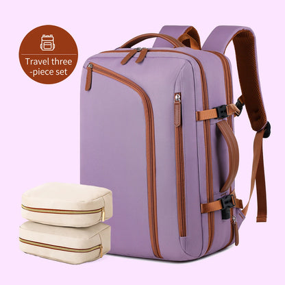 fachgo | Backpack Unisex New Simple Business Computer Backpack Outdoor Large Capacity Travel Bag Student School Bag Boys