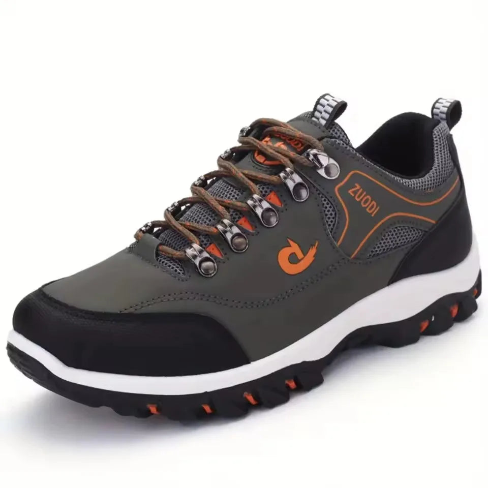fachgo | Men Shoes Leather Casual Shoes For Men Sneakers Spring Autumn Winter Shoes For Male Tennis Lightweight Walking Shoes