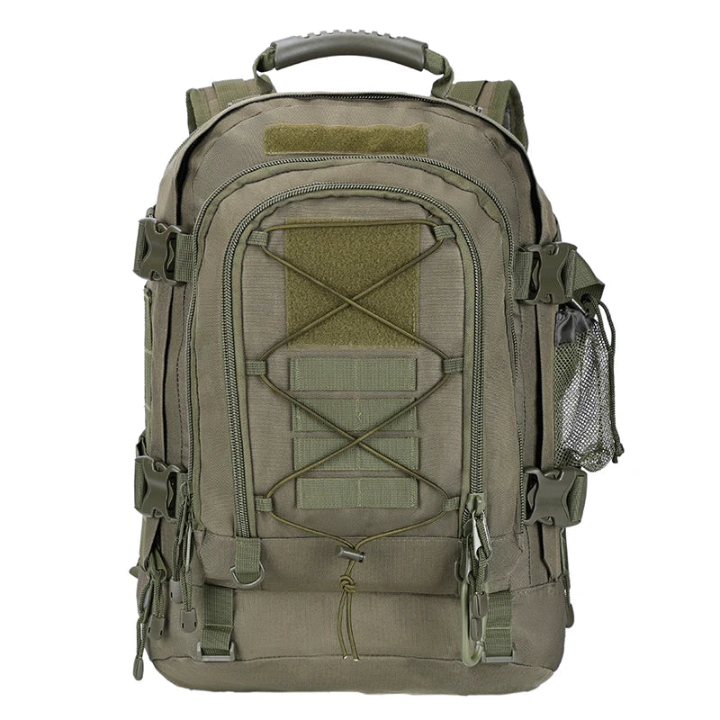 fachgo | LQARMY 65L Outdoor Tactical Backpack Men's Outdoor Hiking Bag Large Capacity Military Army Bags Travelling Camping Rucksack