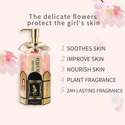 fachgo | 320ml Body Wash Perfume Long Lasting Fragrance Moisturizing Skin Beautifying Bath Lotion Shower Gel Body Care