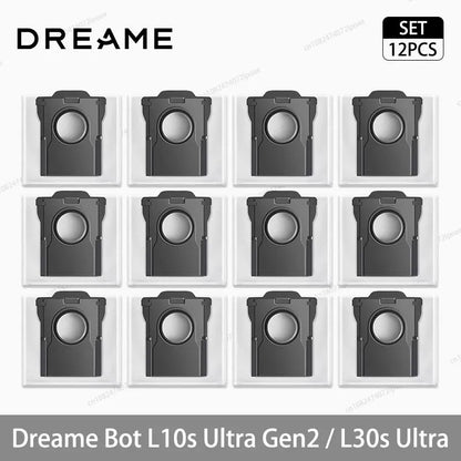 Dreame L10s Ultra Gen2 / L30s Ultra Robot Vacuum Cleaner Accessories Main Side Brush Mop Cloth Hepa Filter Dust Bag Spare Parts
