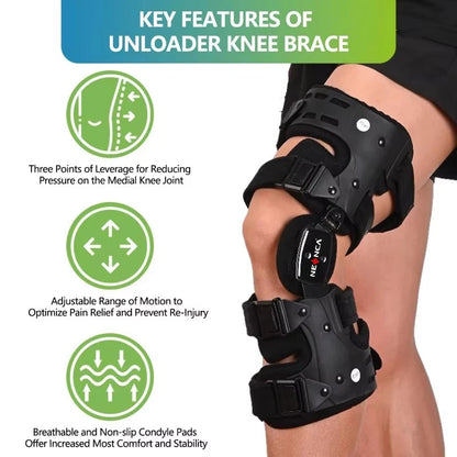 fachgo | NEENCA OA Unloader Knee Brace Pain Relief & Knee Support for ACL & Meniscus Injury Joint and Patella Stability for Men and Women