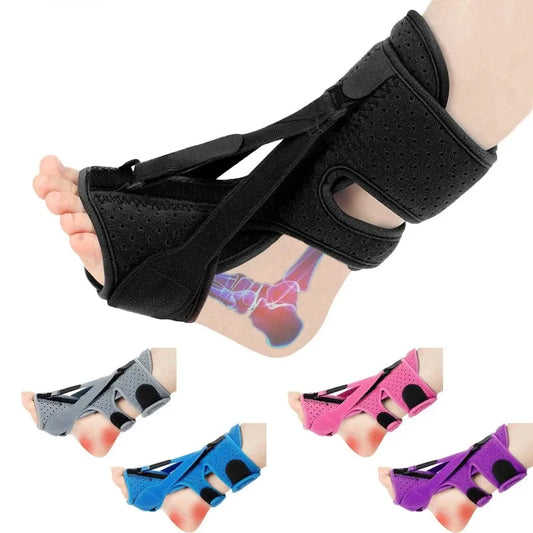fachgo | Adjustable Night Splint For Plantar Fasciitis Pain Relief Soft Foot Drop Brace Sleeping Achilles Tendon Stretcher Boot medic