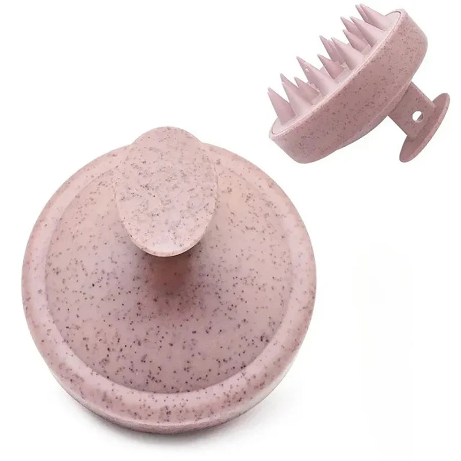 fachgo | Bath Brush Head Massage Shampoo Maintenance Cleansing Scalp Anti-Itching Shampoo Brush Silicone Shampoo Brush Bath Brush
