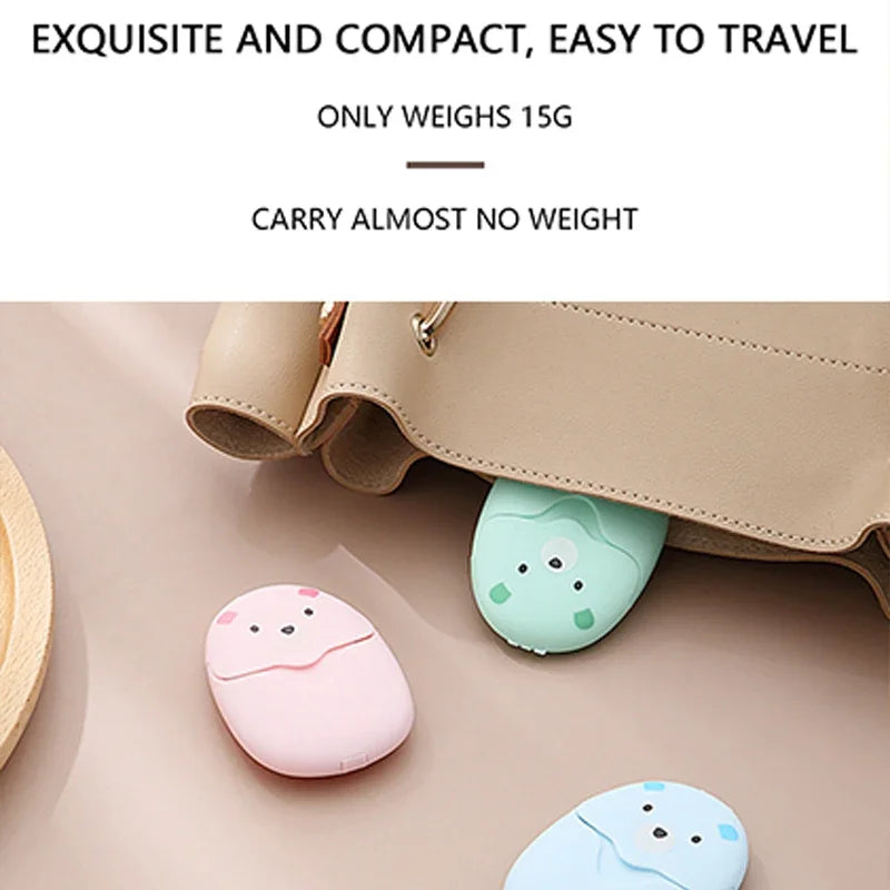 50/150Pcs Travel Soap Sheets Portable Soap Paper Bath Hand Outdoor Travel Cleaning Soap Sheet Fragrance Foam Suitable Camping