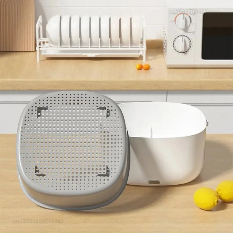Vegetable Washing Machine Wireless Vegetable Disinfection Fruit Purifier Sterilize Kitchen Fruit Dirt Cleaning Purifier Basket