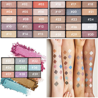 fachgo | Women's Professional Makeup Set with Mirror 58 Colors All-In-One Makeup Gift Set for Girls, Includes Eyeshadow, Powder, Blush, L