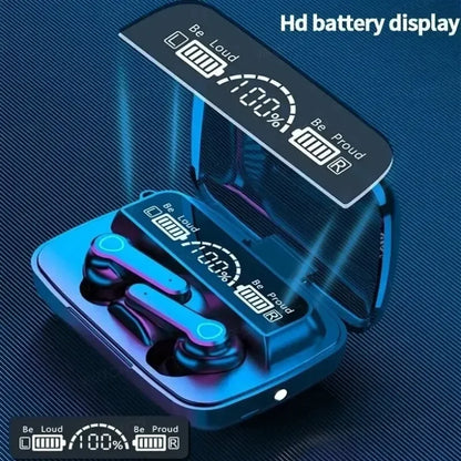 fachgo | Original M19 Bluetooth Headset Wireless In-Ear Sports Intelligente Touch Led Displaymirror Warehouse Charging Treasure Earphone