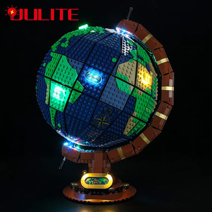 LED Lighting & Nameplate Options for The Globe 21332
