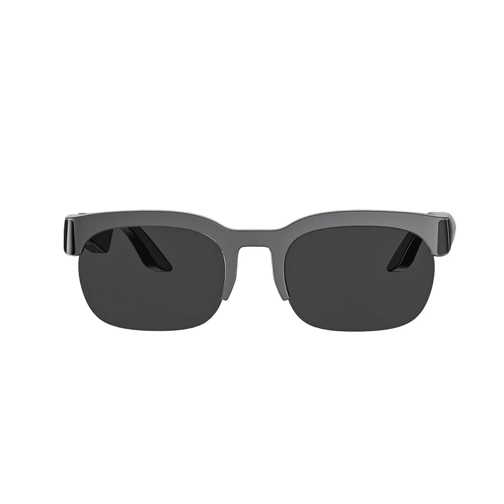 fachgo | Smart Glasses with AI Translator Hands-Free Music & Calls BT Sunglasses UV Protection Outdoor Sports Headphones for Men Women