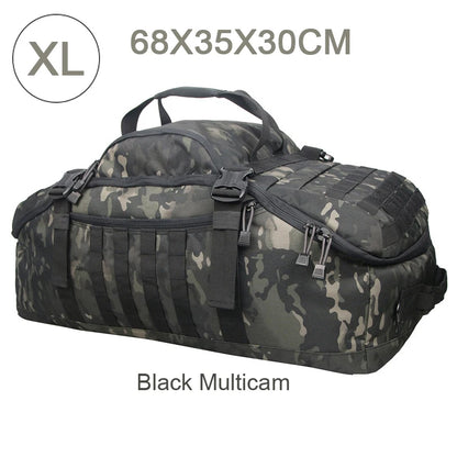 fachgo | LQARMY 30L 50L 80L Outdoor Mountaineering Bag Molle Tactical Backpack Large Duffel Bag Hiking Camping Travel Bags