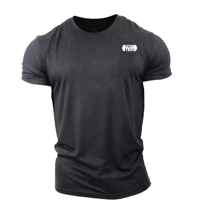 fachgo | GYMTIER Gym T-Shirt | UK Bodybuilding Top Gym Clothing Vest Workout Training Mens T Shirts T Shirts for Men