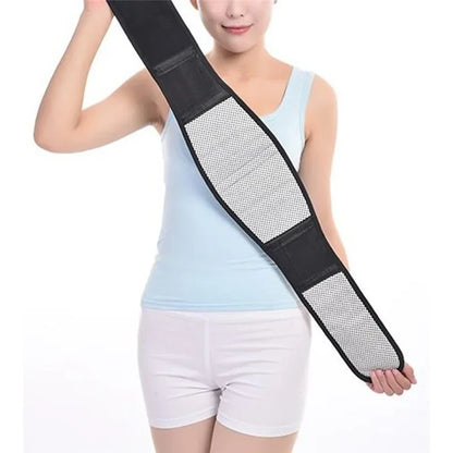 fachgo | Adjustable Waist Tourmaline Self heating Magnetic Therapy Back Waist Support Belt Lumbar Brace Massage Band Health Care