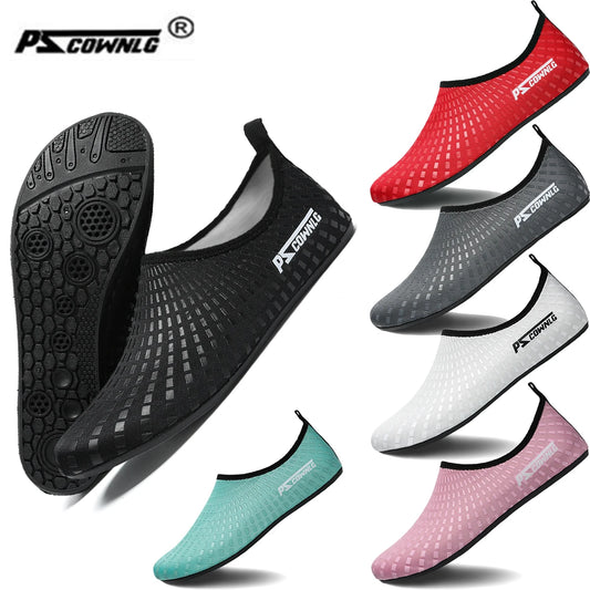 fachgo | Diving Shoes Women Aqua Shoes Men Beach Swimming Water Sport Socks Barefoot Sneaker Fitness Dance Swim Surfing Snorkeling Shoe