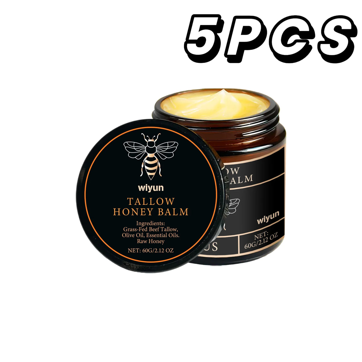 Tallow Honey Cream Glow Hydrating Skin Improve Elasticity Soft Bleaching Improve Dullness Firming Face Body Moisturizer Lotion