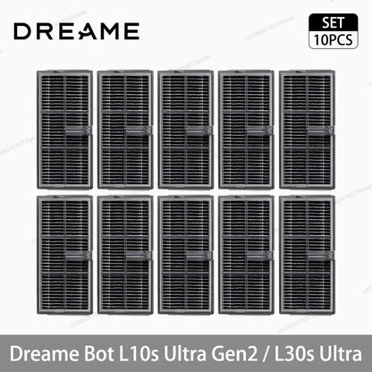 Dreame L10s Ultra Gen2 / L30s Ultra Robot Vacuum Cleaner Accessories Main Side Brush Mop Cloth Hepa Filter Dust Bag Spare Parts