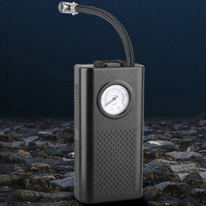 fachgo | Electric Air Compressor USB Charging Portable Bike Pump Multifunctional Electric Tire Pump for Motorbike Auto Bicycle