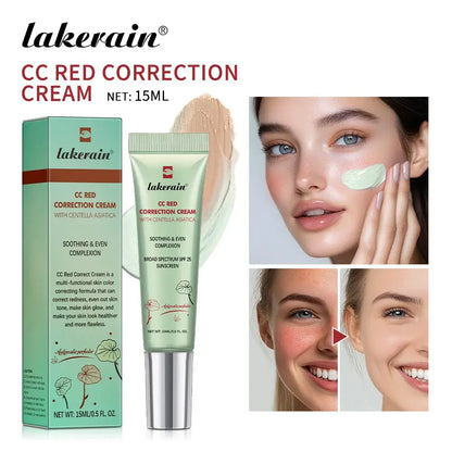 fachgo | 3 Color CC Cream Facial Centella Asiatica Repair BB Cream Brightening Natural Concealer Whitening Liquid Foundation Cosmetics