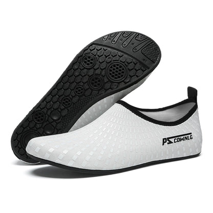 fachgo | Diving Shoes Women Aqua Shoes Men Beach Swimming Water Sport Socks Barefoot Sneaker Fitness Dance Swim Surfing Snorkeling Shoe