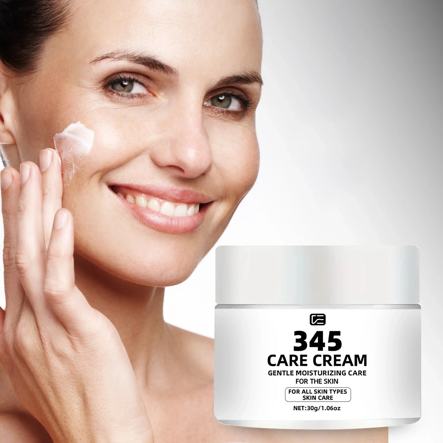 fachgo | 345 CARE CREAM: Collagen & Niacinamide Moisturizer - Daily Hydrating, Firming & Even skin tone Face Cream for All Skin Types