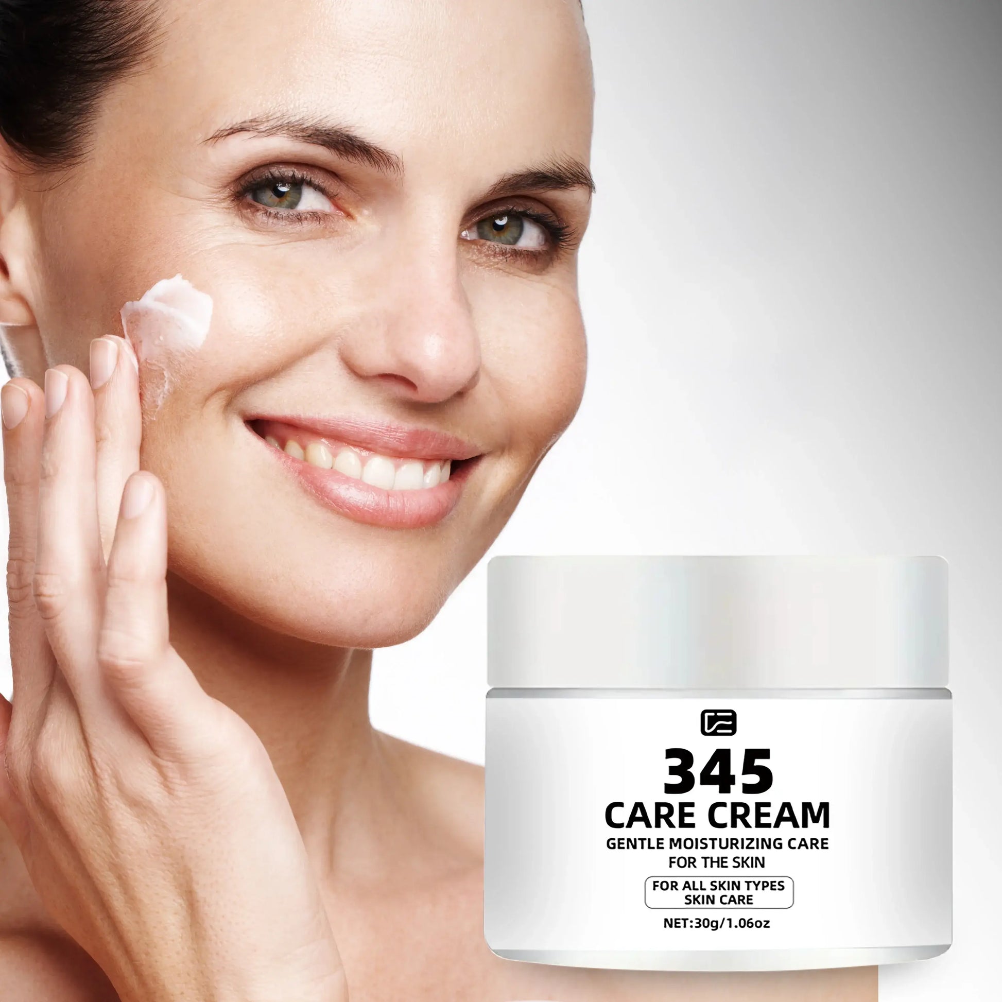 fachgo | 345 CARE CREAM: Collagen & Niacinamide Moisturizer - Daily Hydrating, Firming & Even skin tone Face Cream for All Skin Types