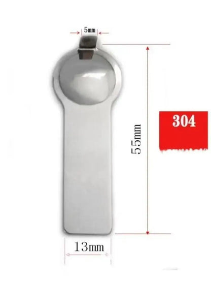 fachgo | RAKOL Classic Stainless Steel Pendant Italian Chain Link Men Women