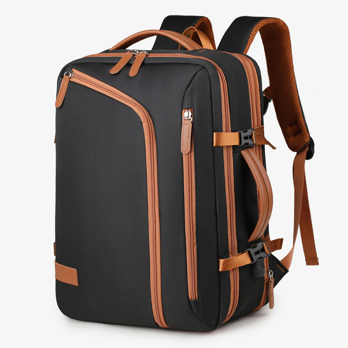 fachgo | Backpack Unisex New Simple Business Computer Backpack Outdoor Large Capacity Travel Bag Student School Bag Boys