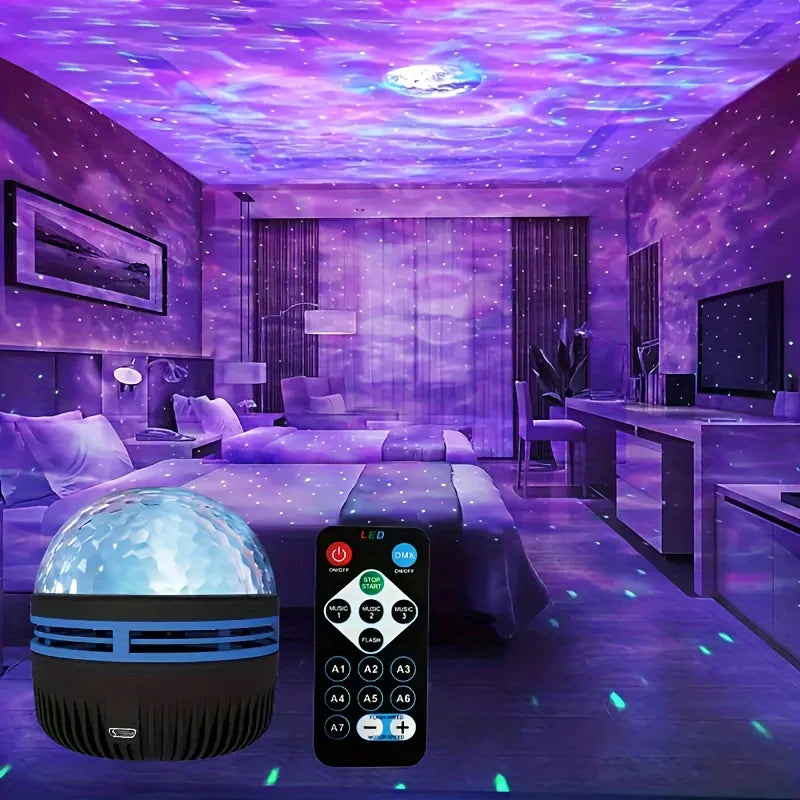 LED Ambient Light Projector with Remote