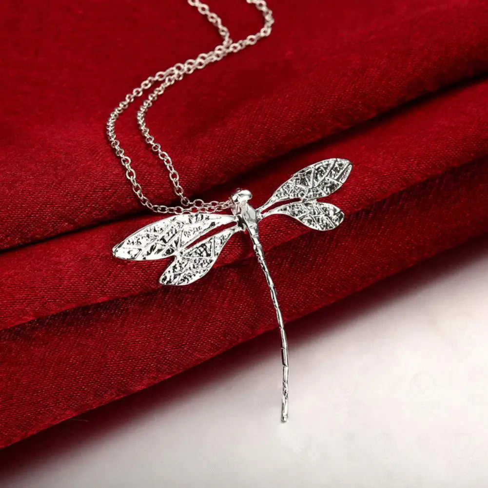 fachgo | Dragonfly Pendant Chain Necklace for Women