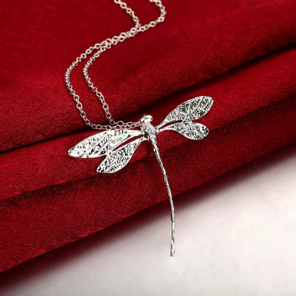 fachgo | Dragonfly Pendant Chain Necklace for Women