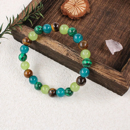 fachgo | Tiger Eye Stone Bohemian Bracelet for Women