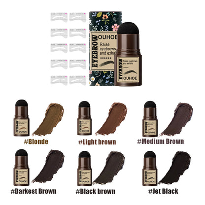 fachgo | Seal Eyebrow Powder Stick Eyebrow Print Lazy Person Waterproof Sweat Proof No Shedding Makeup Hairline Shadow Powder