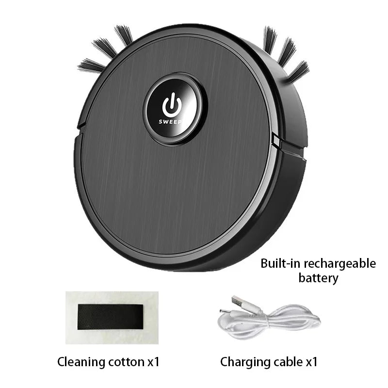 Lenovo 3-in-1 Intelligent Robot Vacuum Cleaner 6000Pa Strong Suction Sweep Mop Charge USB Robot For Pet Hair Hard Floor Cleaning