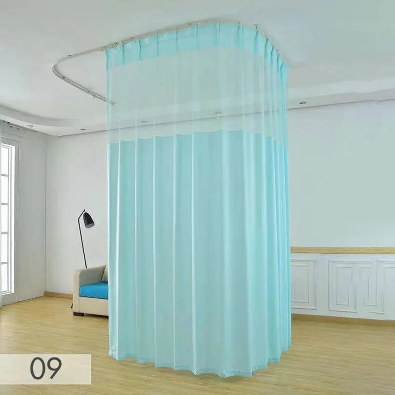 fachgo | Hospital Medical Curtain Beauty Salon Curtains SPA Patient Blind Drapes Private Drape Window Treatment Panel Drapes With Hooks
