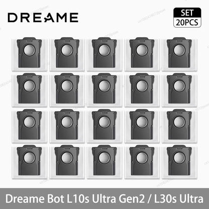 Dreame L10s Ultra Gen2 / L30s Ultra Robot Vacuum Cleaner Accessories Main Side Brush Mop Cloth Hepa Filter Dust Bag Spare Parts