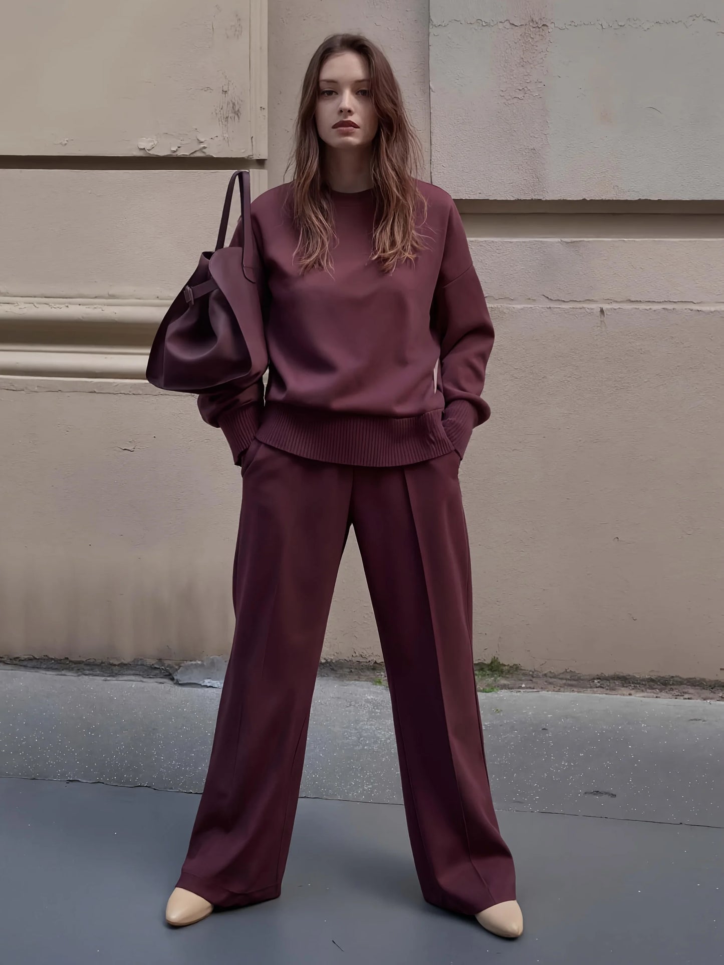 fachgo | Women’s Casual Two-Piece Sportswear Set