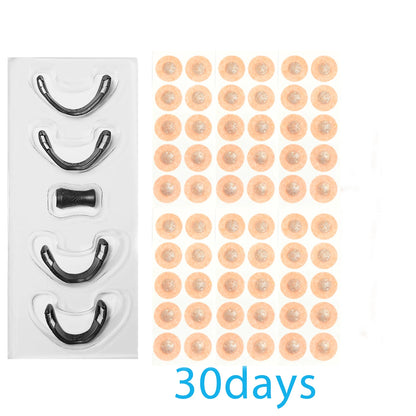 fachgo | Nasal breathing dilators Magnetic Nasal Strips Increase Air Intake Improve Sleep Quality Reduce Snoring