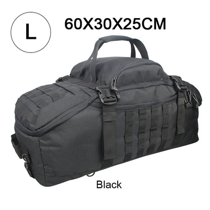 fachgo | LQARMY 30L 50L 80L Outdoor Mountaineering Bag Molle Tactical Backpack Large Duffel Bag Hiking Camping Travel Bags