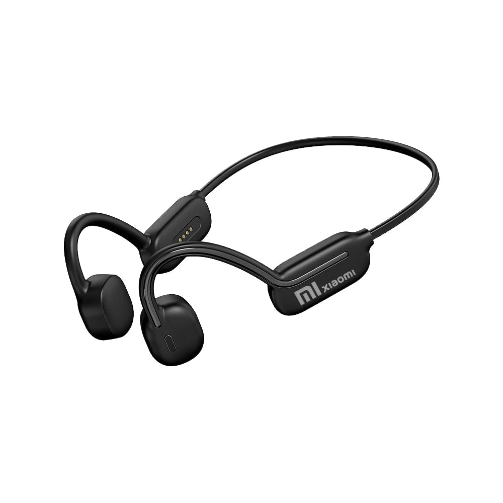 fachgo | Xiaomi Bone Conduction Earphone Wireless Open Headset Bluetooth 5.3 IPX8 Swimming Bluetooth Headphones 32GB MP3 Sports Earbuds