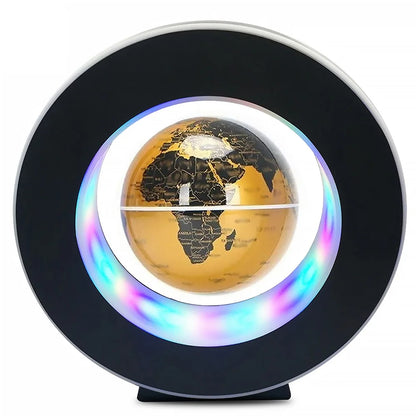 Rotating Magnetic Levitating Globe with Multicolour LEDs