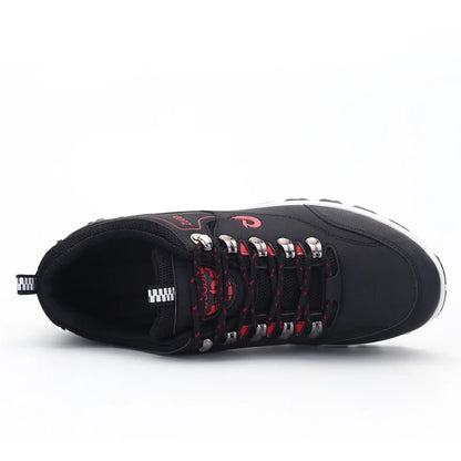 fachgo | Men Shoes Leather Casual Shoes For Men Sneakers Spring Autumn Winter Shoes For Male Tennis Lightweight Walking Shoes
