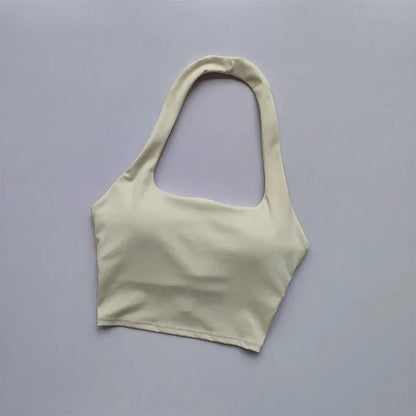 fachgo | Women’s Backless Sports Bra Crop Top