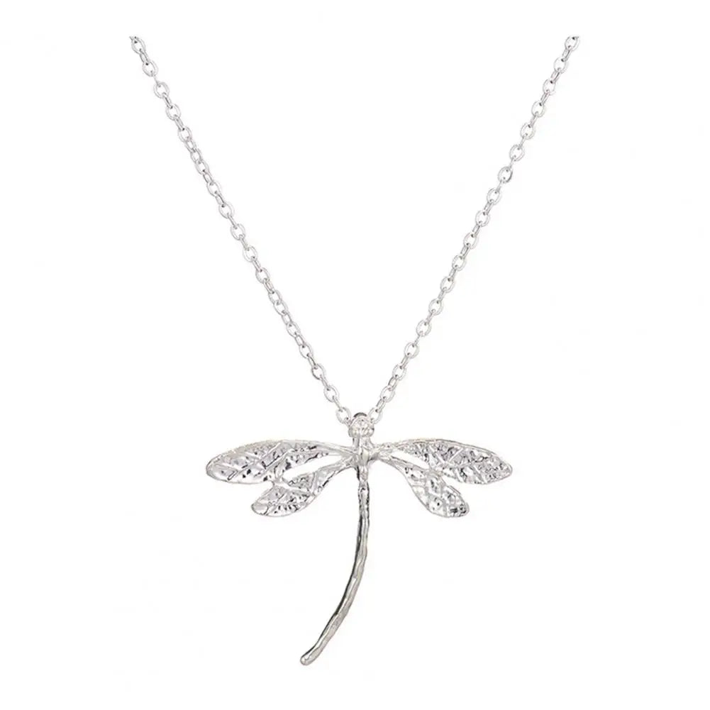 fachgo | Dragonfly Pendant Chain Necklace for Women
