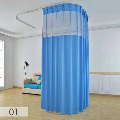fachgo | Hospital Medical Curtain Beauty Salon Curtains SPA Patient Blind Drapes Private Drape Window Treatment Panel Drapes With Hooks