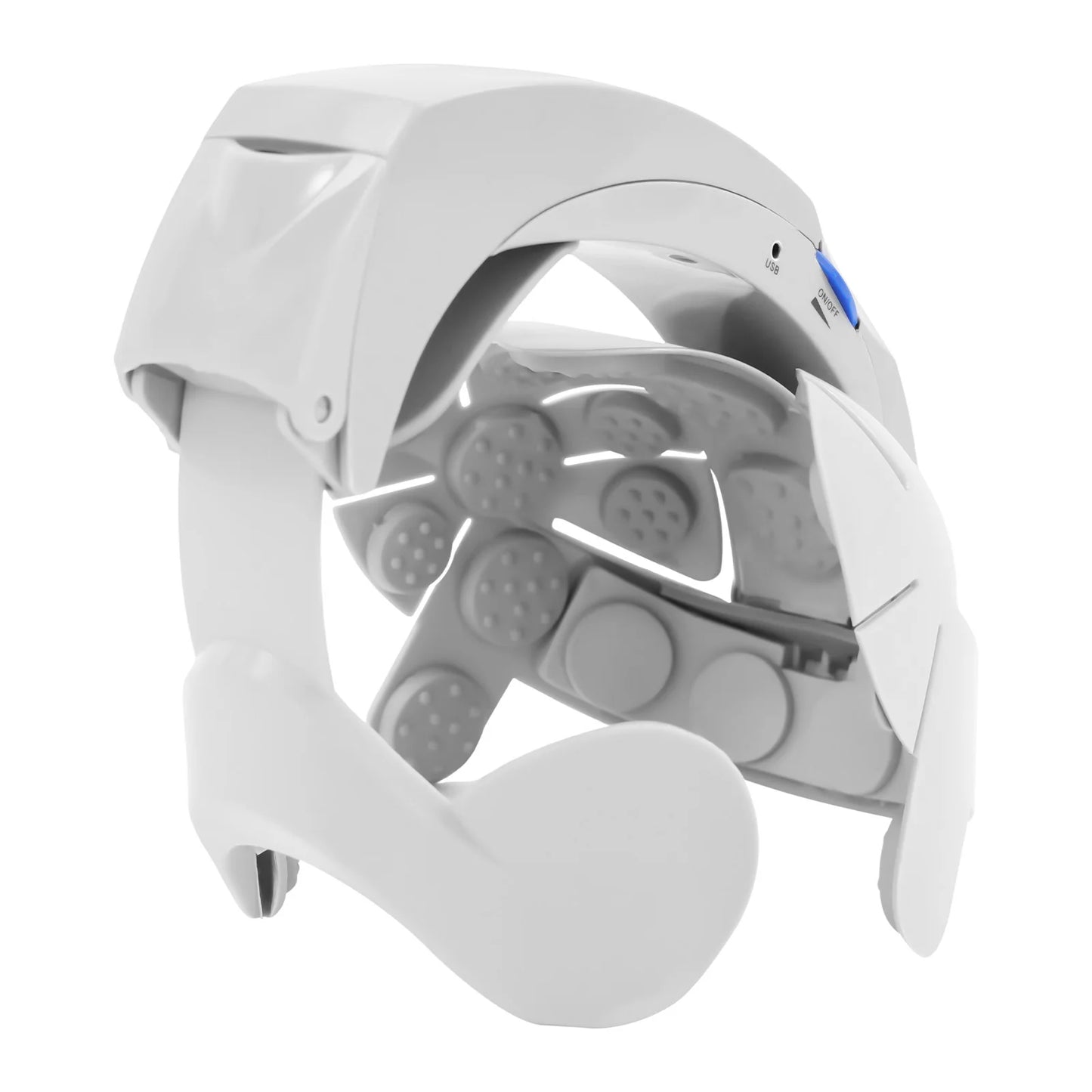fachgo | Electric Head Massager, Electric Massage Helmet, Multi Acupoint Head Massager, Brain Relax