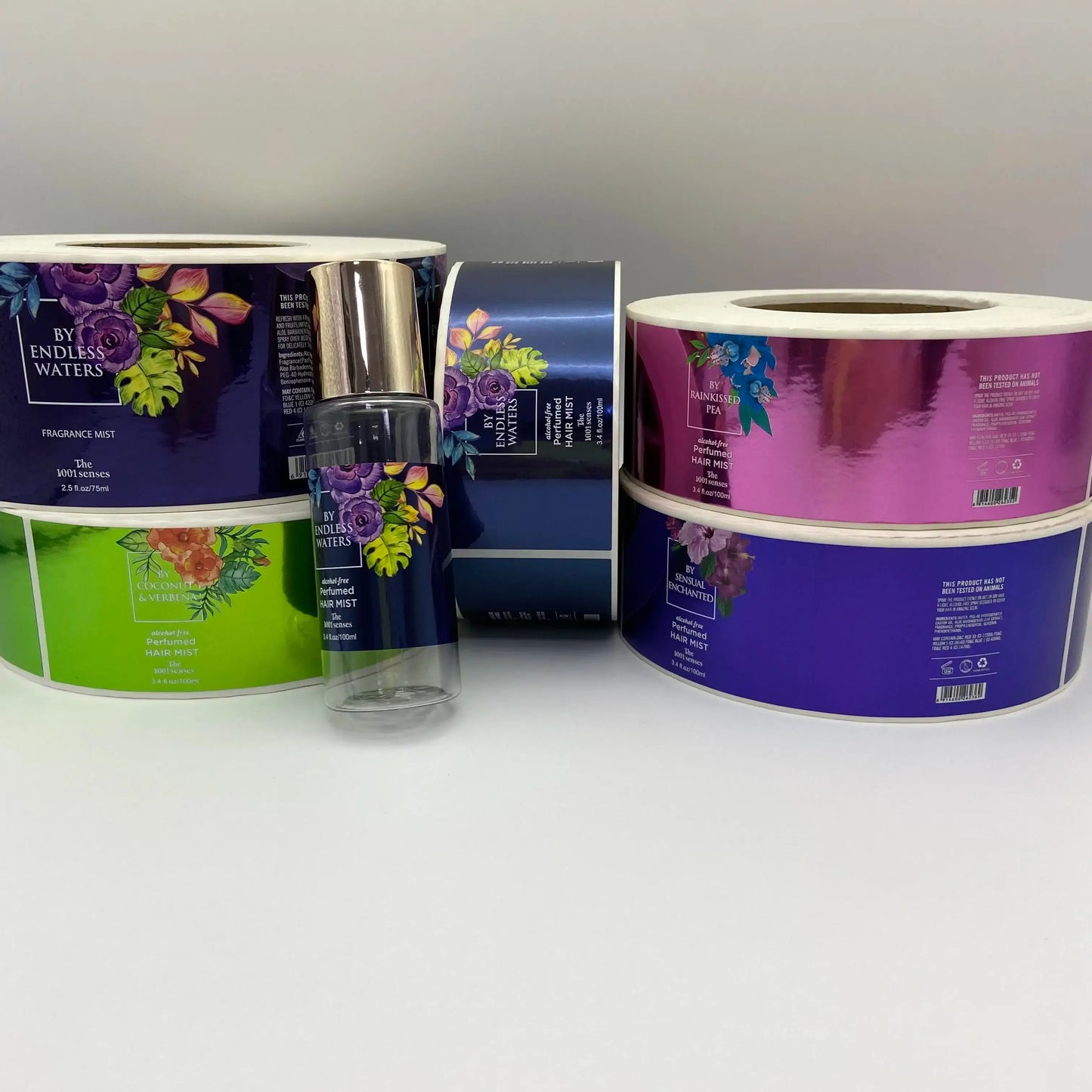 fachgo | Custom Cosmetic Labeling Waterproof Oil-resistant Beauty Product Packaging Labels Personalized Skincare Labeling