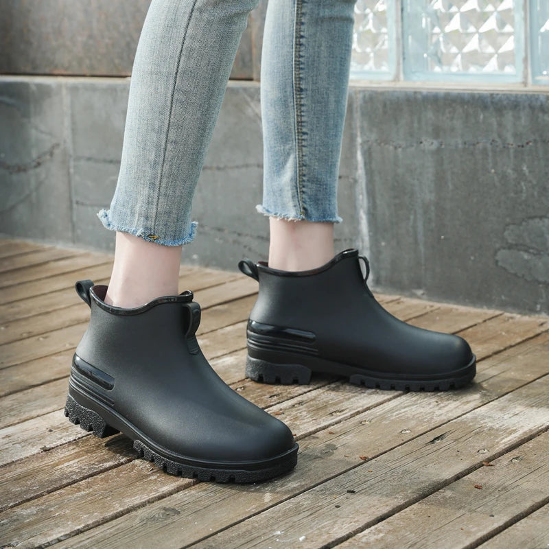 fachgo | Women’s Waterproof PVC Rain Boots